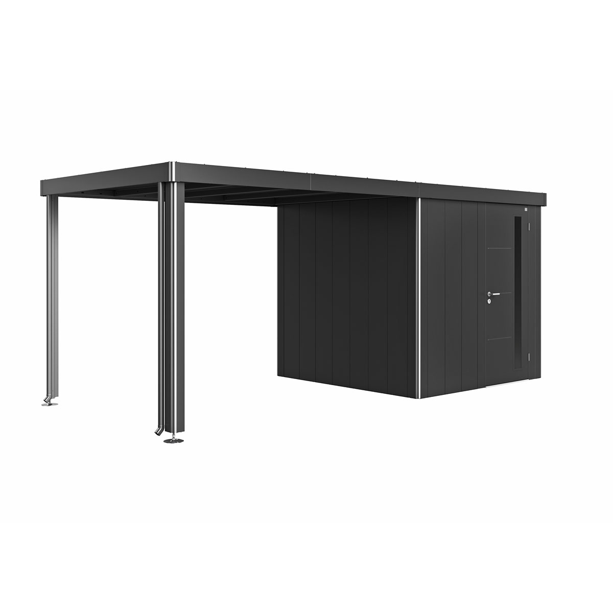 Biohort Seitendach Neo dunkelgrau-metallic