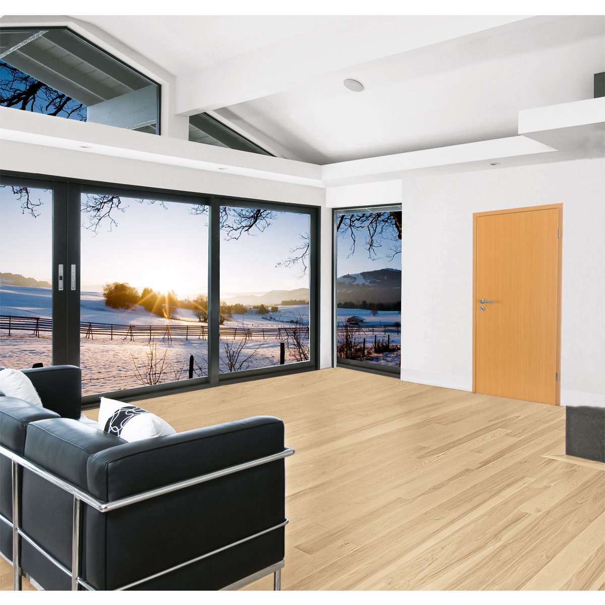 Borne Zimmertür CPL Buche 73,5 x 198,5 cm DIN links Bild 3