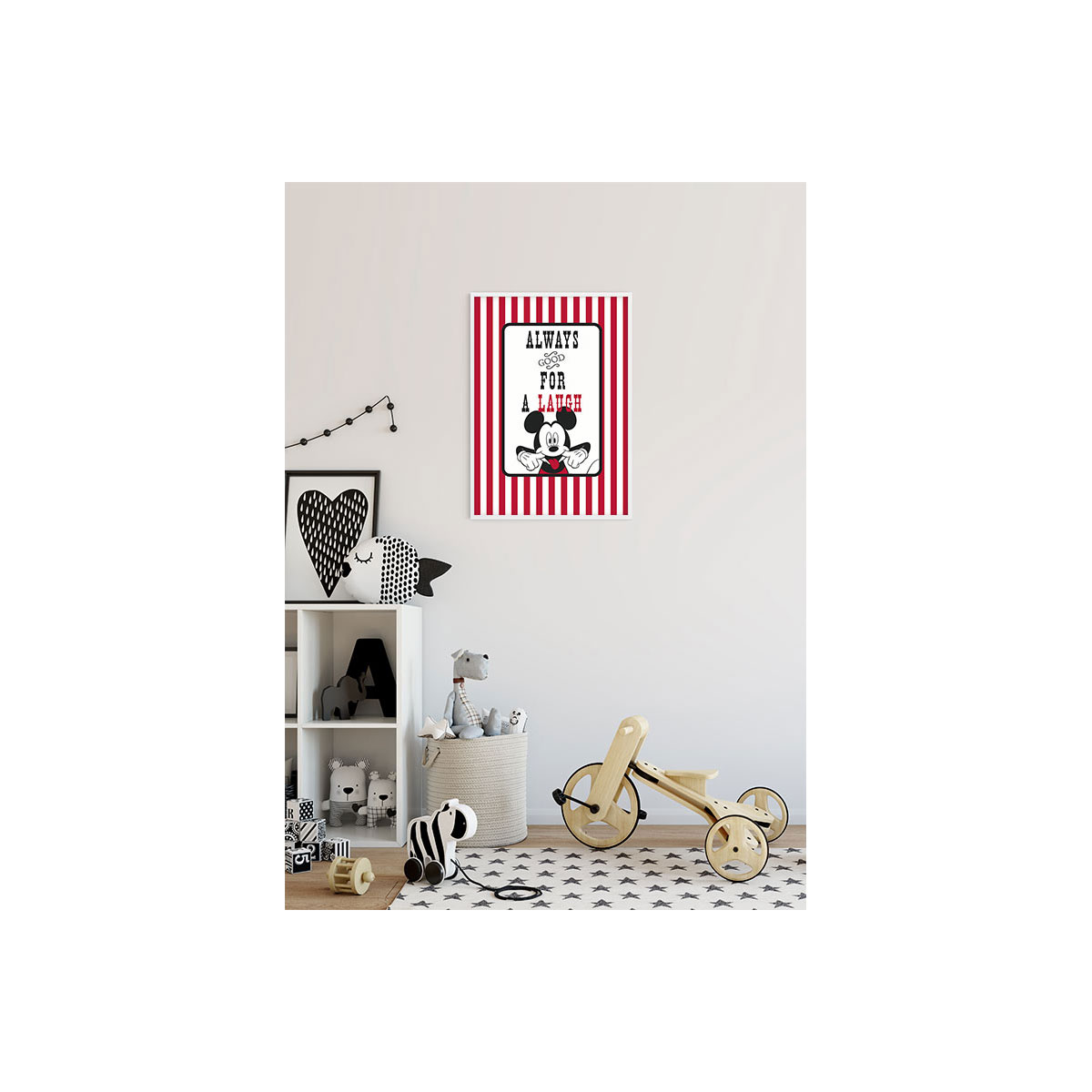 Komar  Wandbild Mickey Mouse Laugh 50x70 cm Bild 5