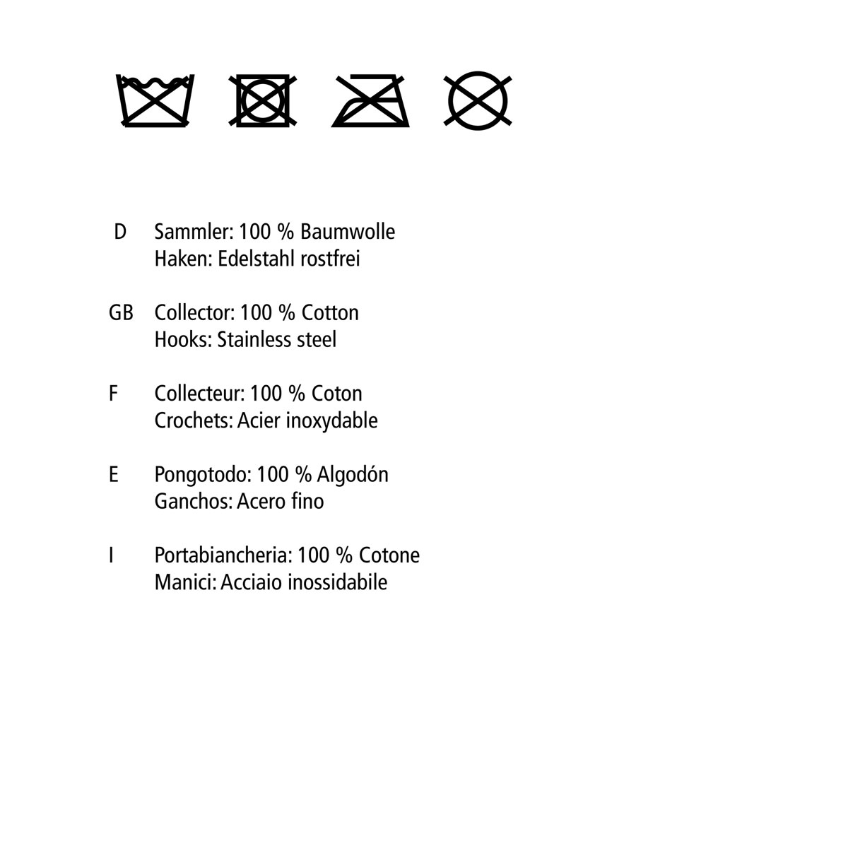 Wenko  Über-Tür Wäschesammler Canguro Beige 65 l Bild 8