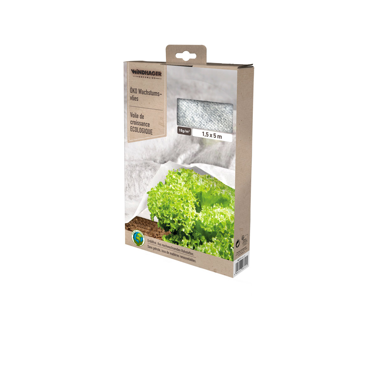 Windhager  Wachstumsvlies 18 g/m² 5x1,5 m Bild 5