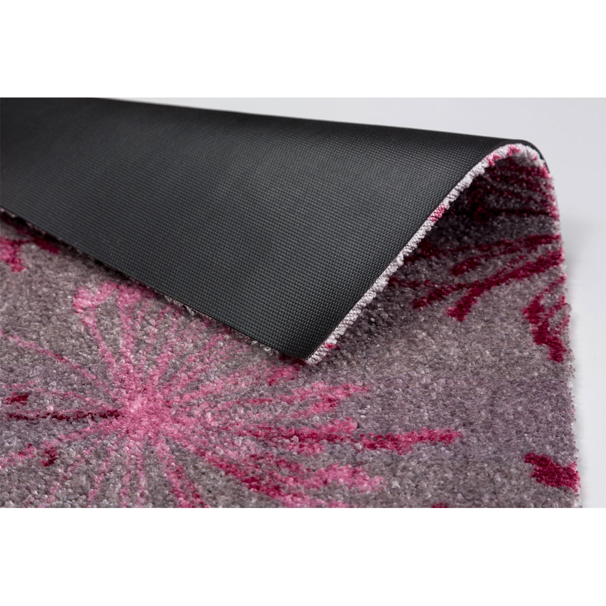 Schöner Wohnen  Schmutzfangmatte Manhattan 67x100 cm Pusteblume grau-rose Bild 1