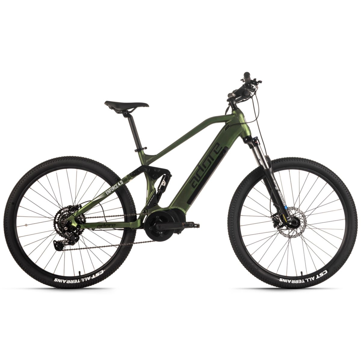 Adore E-Mountainbike Fully 29" Enforce 4.0 Mittelmotor 85NM / 15Ah Grün matt