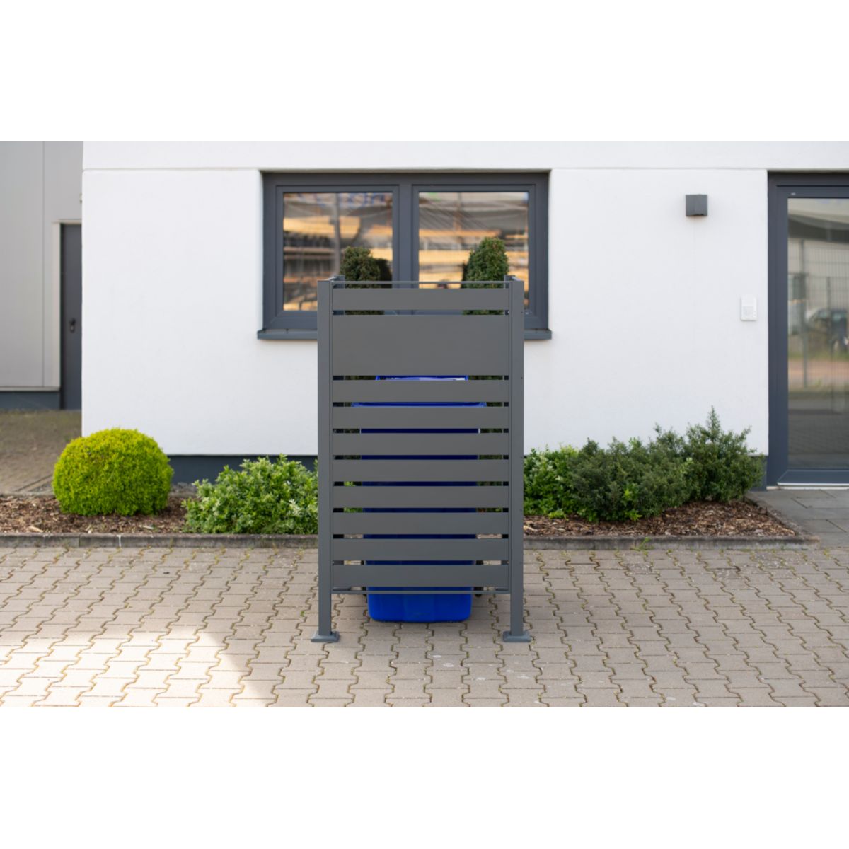 Westmann Mülltonnenverkleidung Planum 1x 240 L 1er Box 90x90x150 cm Bild 2