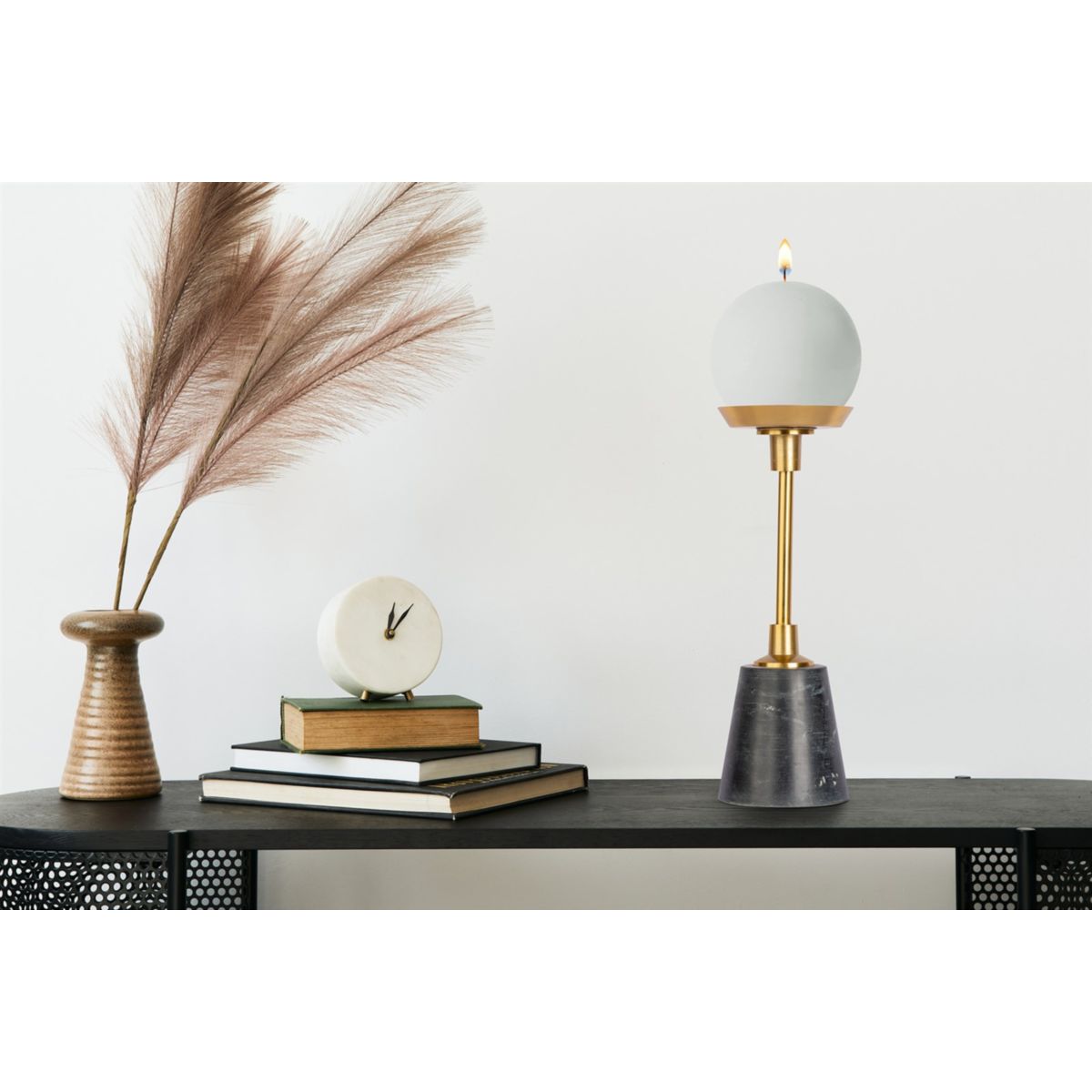 Kerzenhalter Fayya 225 gold schwarz Bild 3