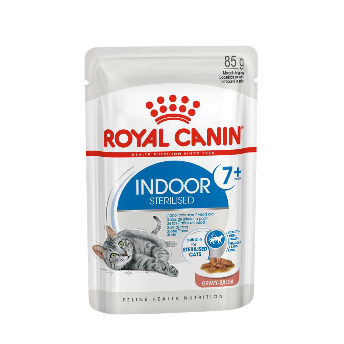 Royal Canin  Feline Health Nutrition Indoor 7+ Sterilised in Sauce 85 g