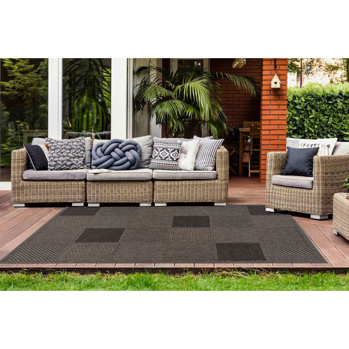 In- und Outdoor-Teppich „Indonesia - Sulawesi“, taupe Bild 2