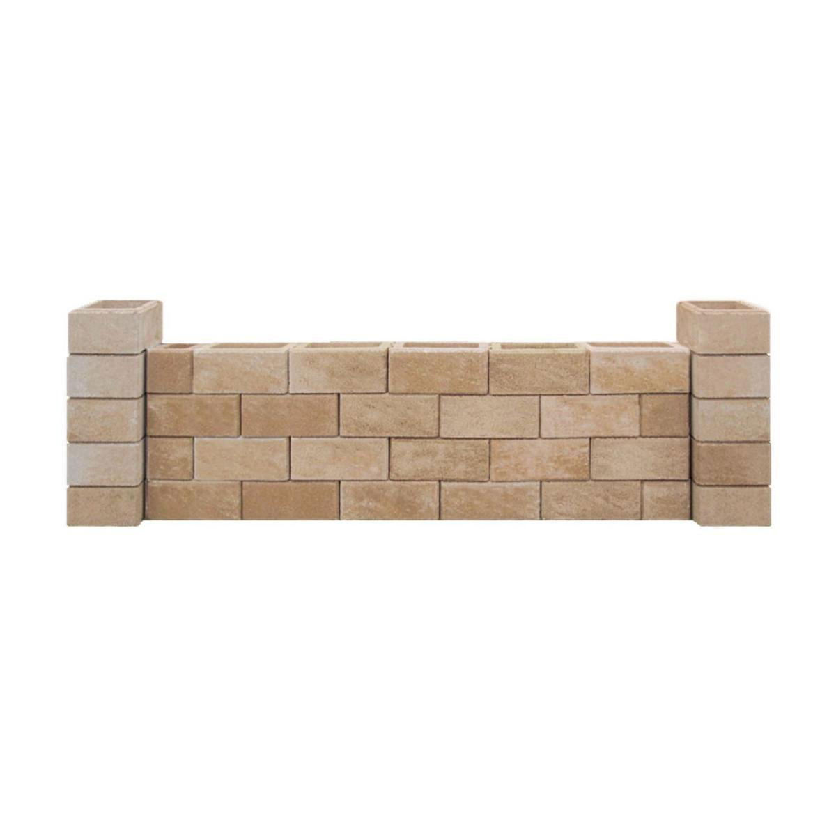 Diephaus  Gartenmauersteine 50 x 25 x 20 cm Sandstein-Normalst. Bild 2