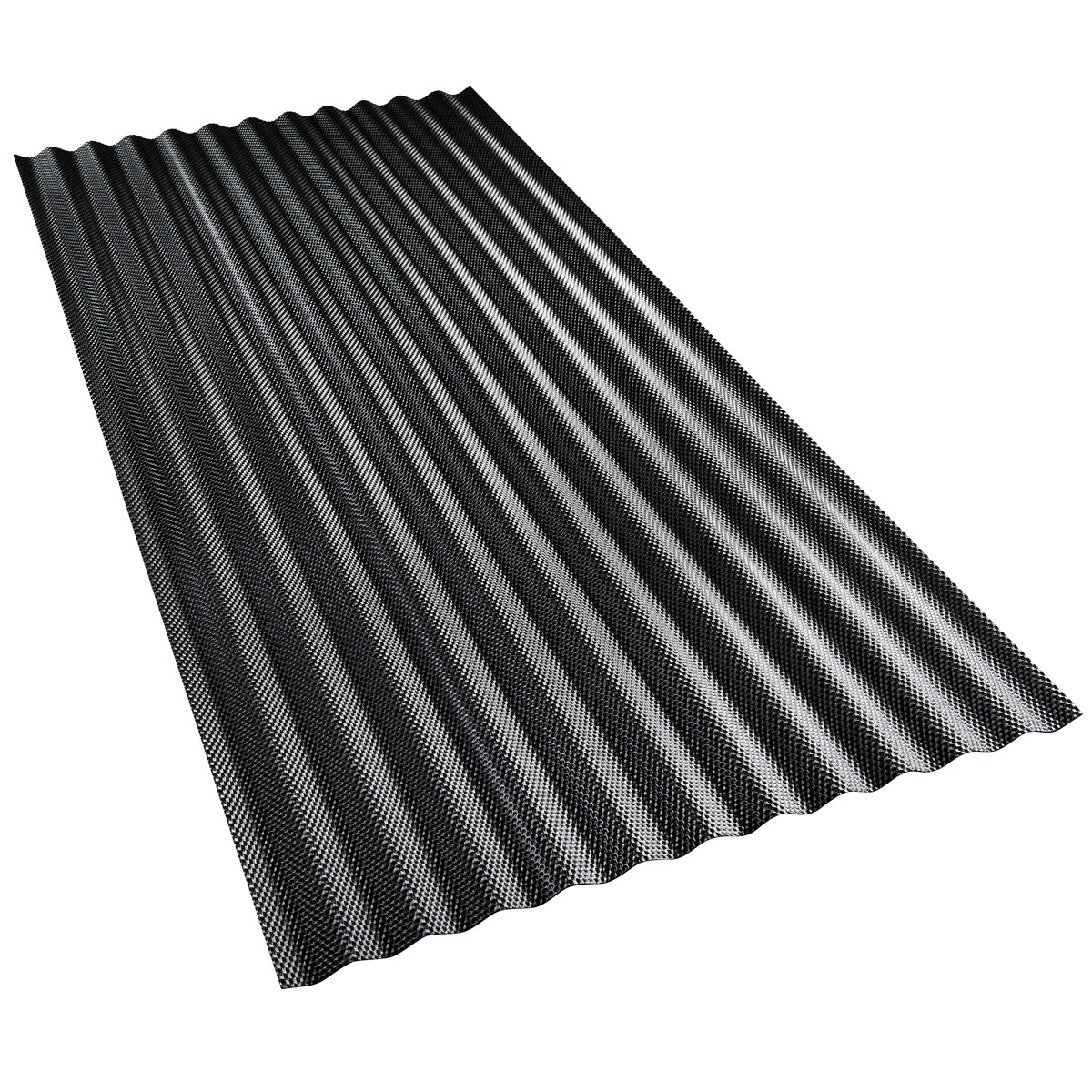 Guttanit+ Wellplatte 2000x900mm Schwarz Bild 4