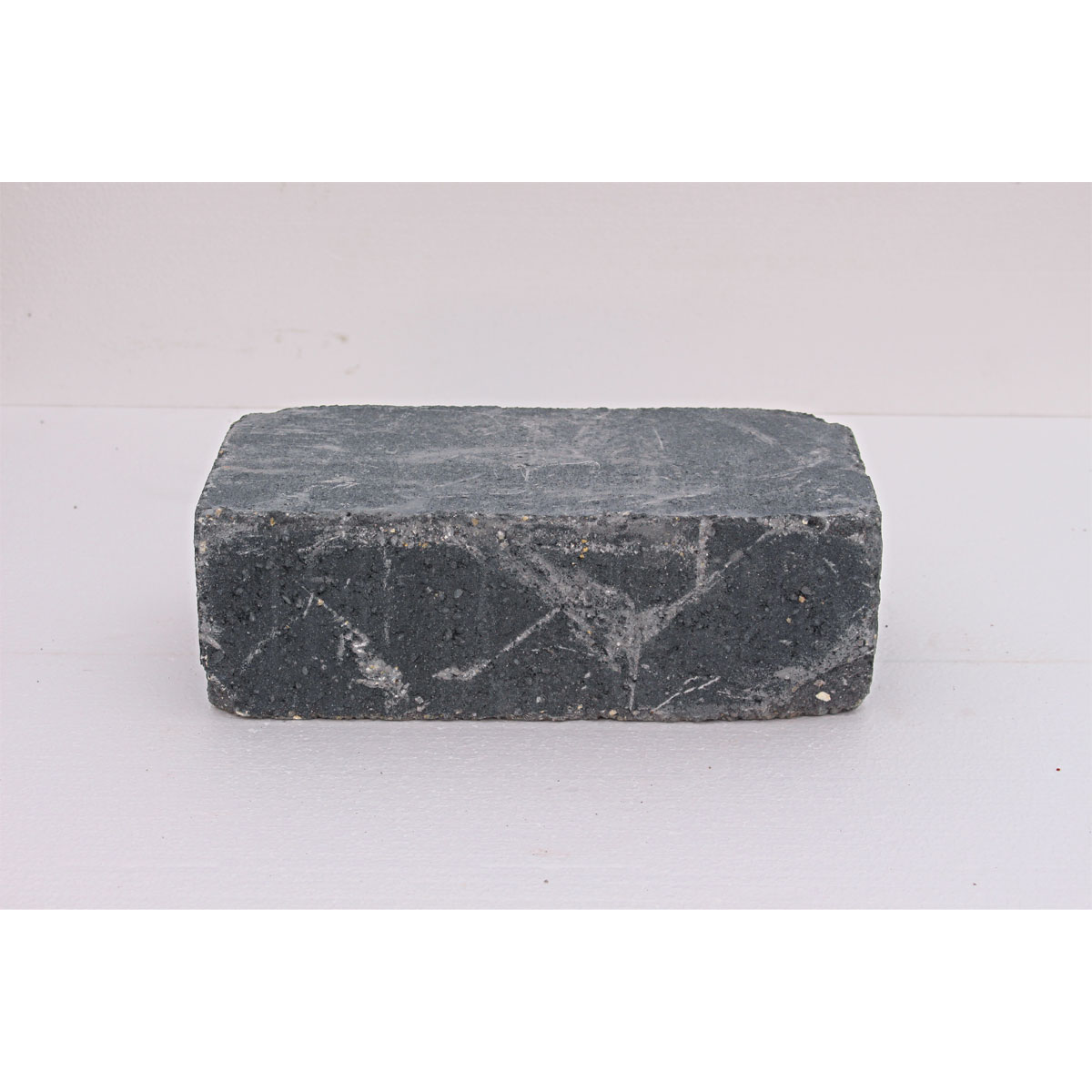 Blockstein Antik 36 x 18 x 12 cm anthrazit
