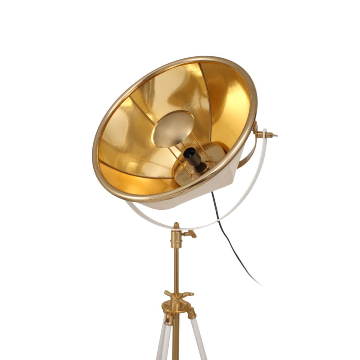 Stehlampe Bowie 125 beige gold weiss Bild 5