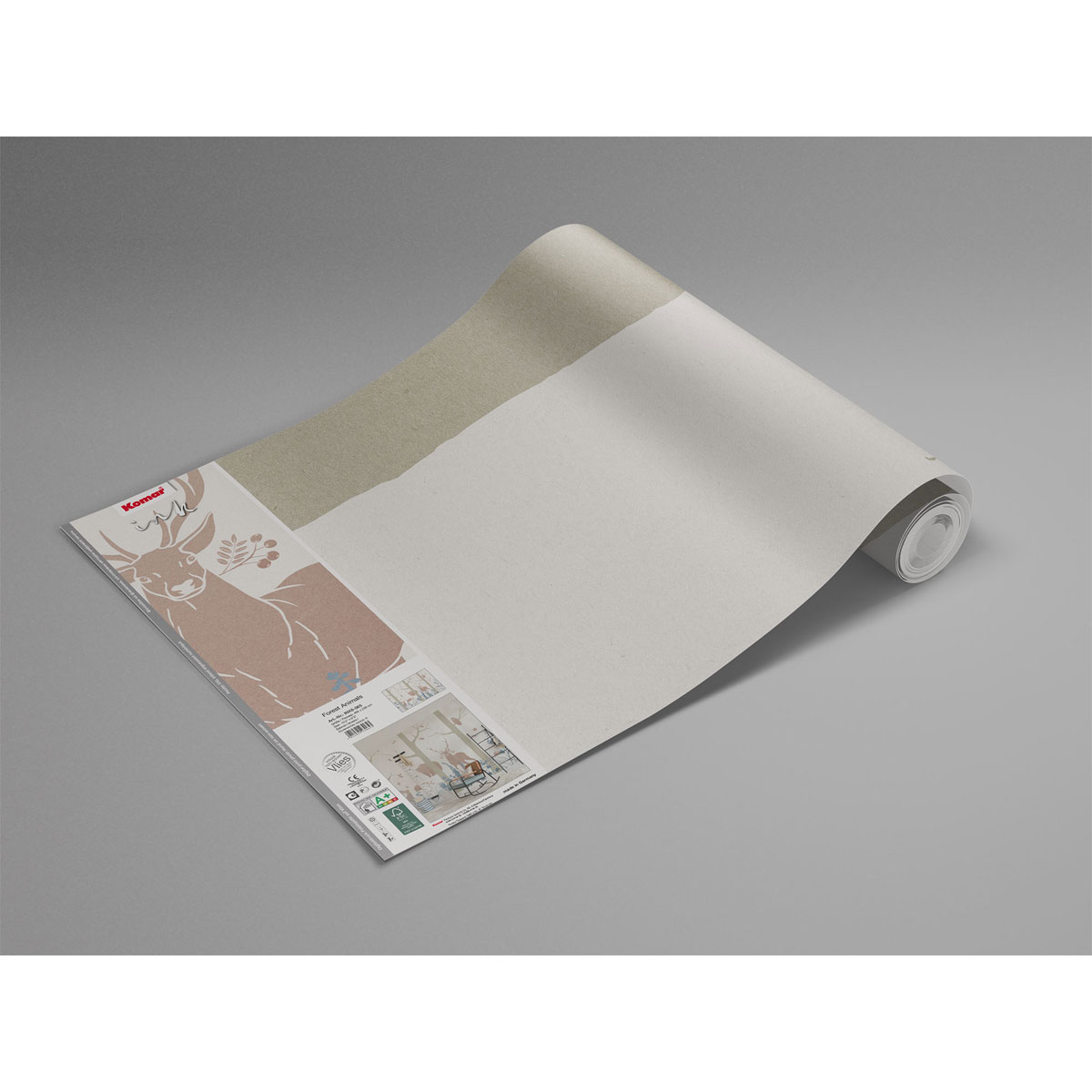 Komar  Vlies Fototapete Forest Animals 400x280 cm Bild 4