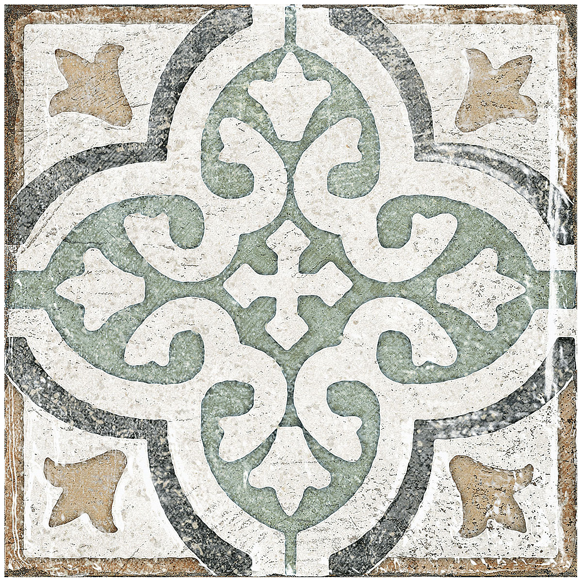 Feinsteinzeug Marrakesh Beige glasiert matt 20 x 20 x 1 cm Bild 9