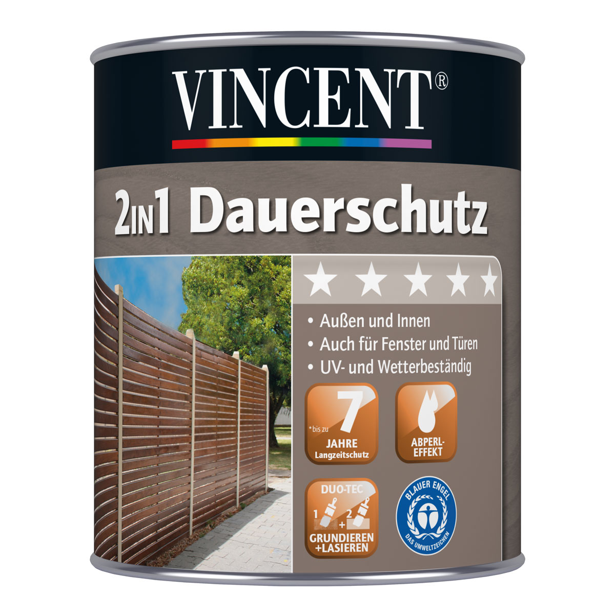 Vincent 2in1 Dauerschutz Kiefer 0,75 L Bild 1
