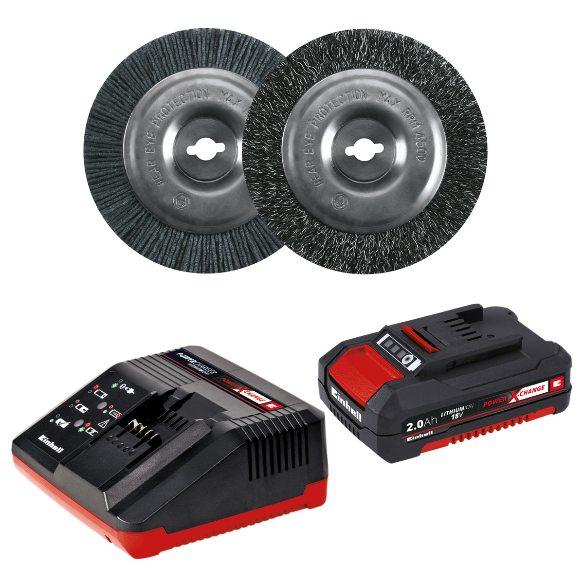 Einhell Akku-Fugenreiniger-Set GE-CC 18 Li mit Akku 5-teilig Bild 3