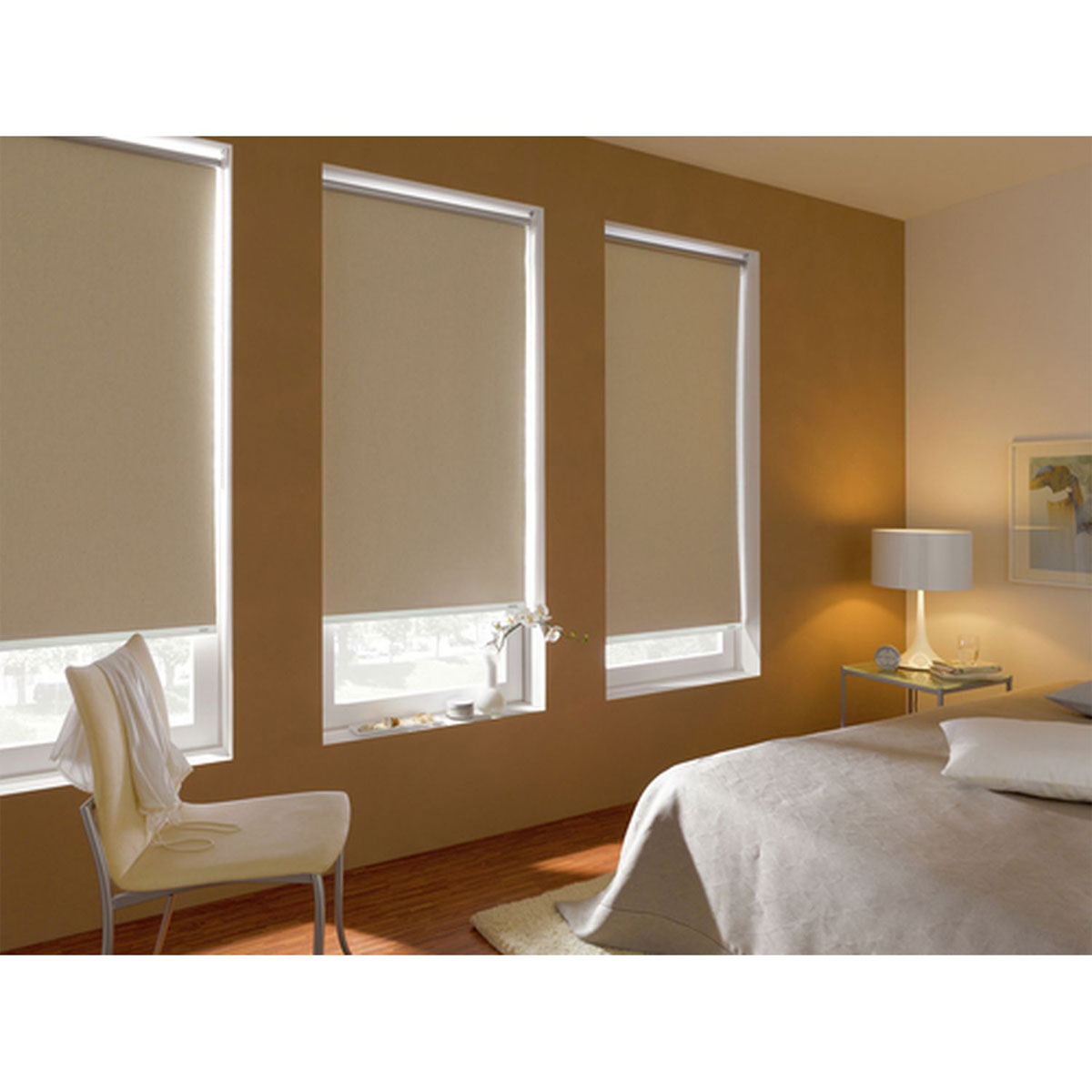 Gardinia Seitenzugrollo Thermo 92 x 180 cm Struktur natur Bild 7