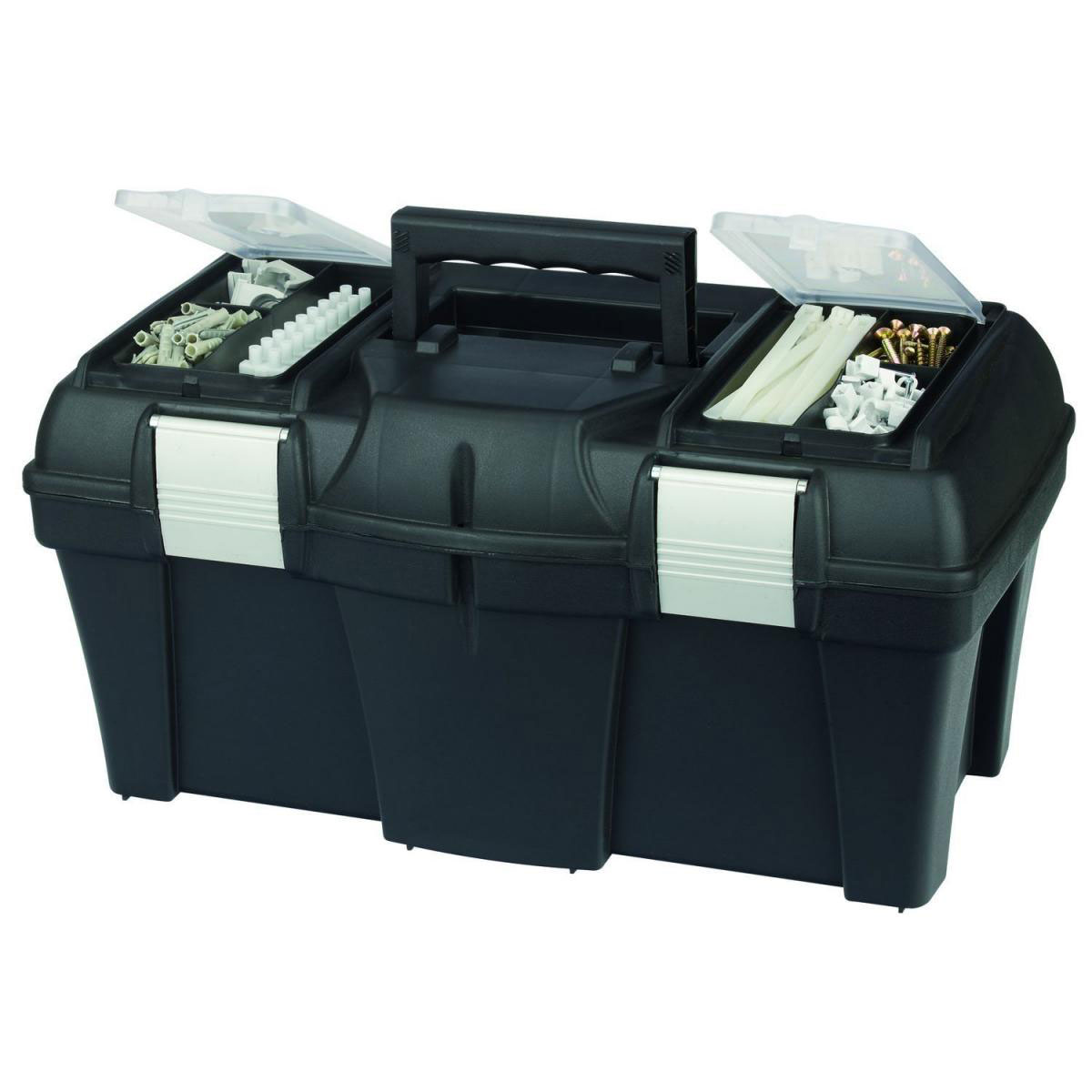 Tood Werkzeugkoffer Magnus Profi 18 44,5 x 22,5 x 24,5 cm schwarz Bild 1