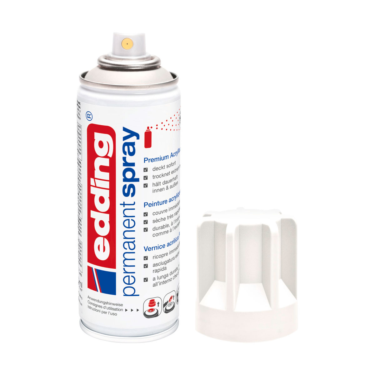 Edding  Spray 5200 verkehrsweiß seidenmatt