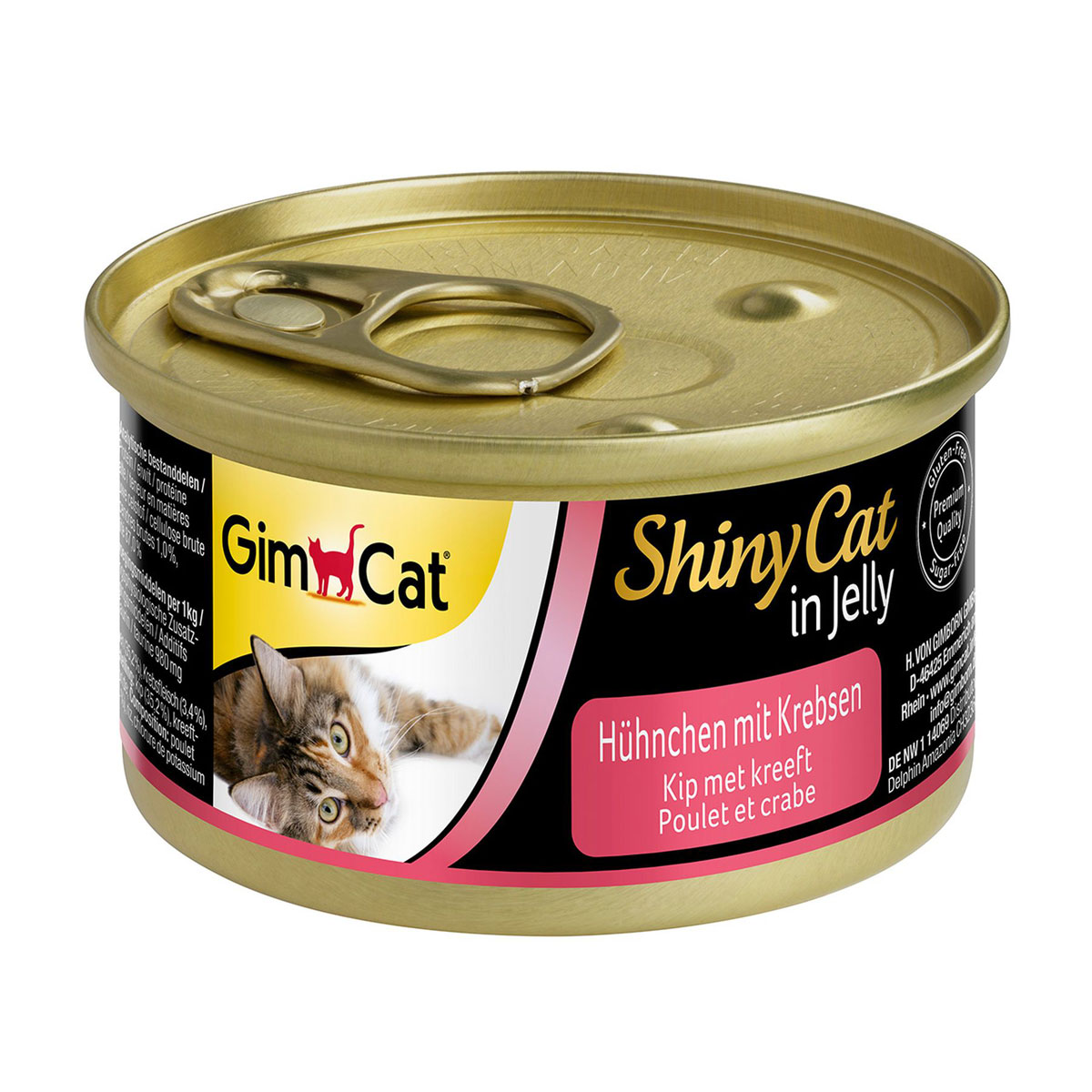 Gimborn Spezialitäten Dose ShinyCat Hühnchen mit Krebsen 70g