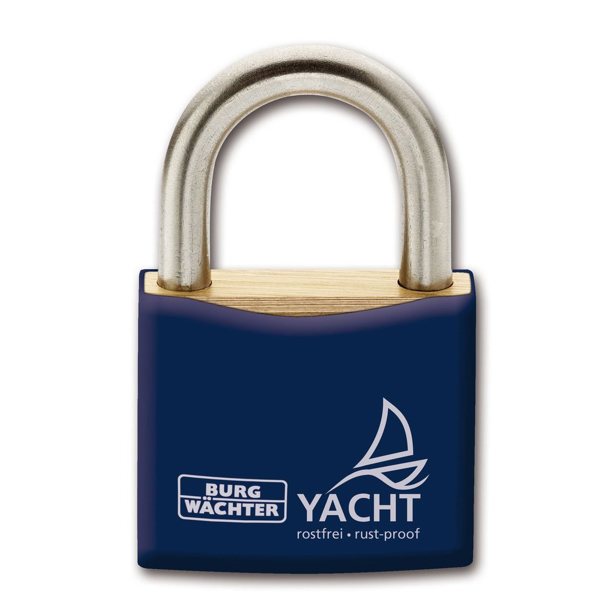 Burg Wächter Zylinder-Vorhängeschloss 460 Ni 65,1 40 x 65,1 x 17,8 blau