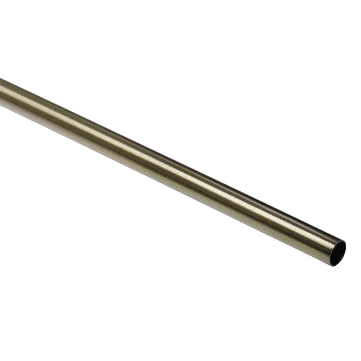 Gardinia Gardinenstange Memphis messing-antik Durchmesser 1,6 x 200 cm Bild 1