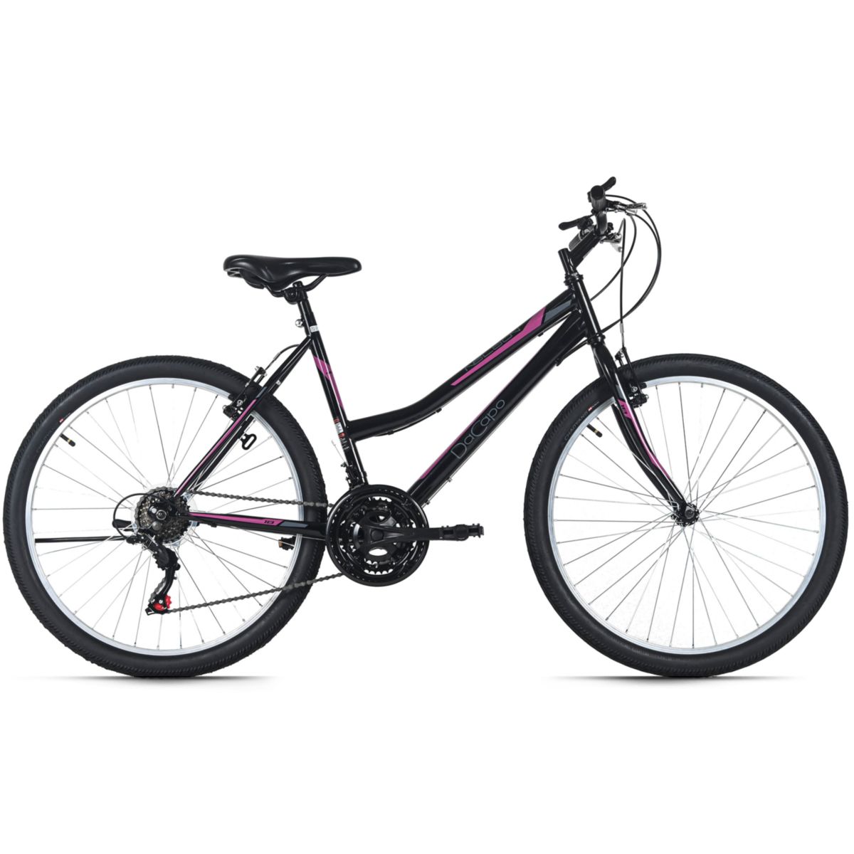 DaCapo Damen-Mountainbike 26'' Nelson Schwarz 18 Gänge RH 48 cm
