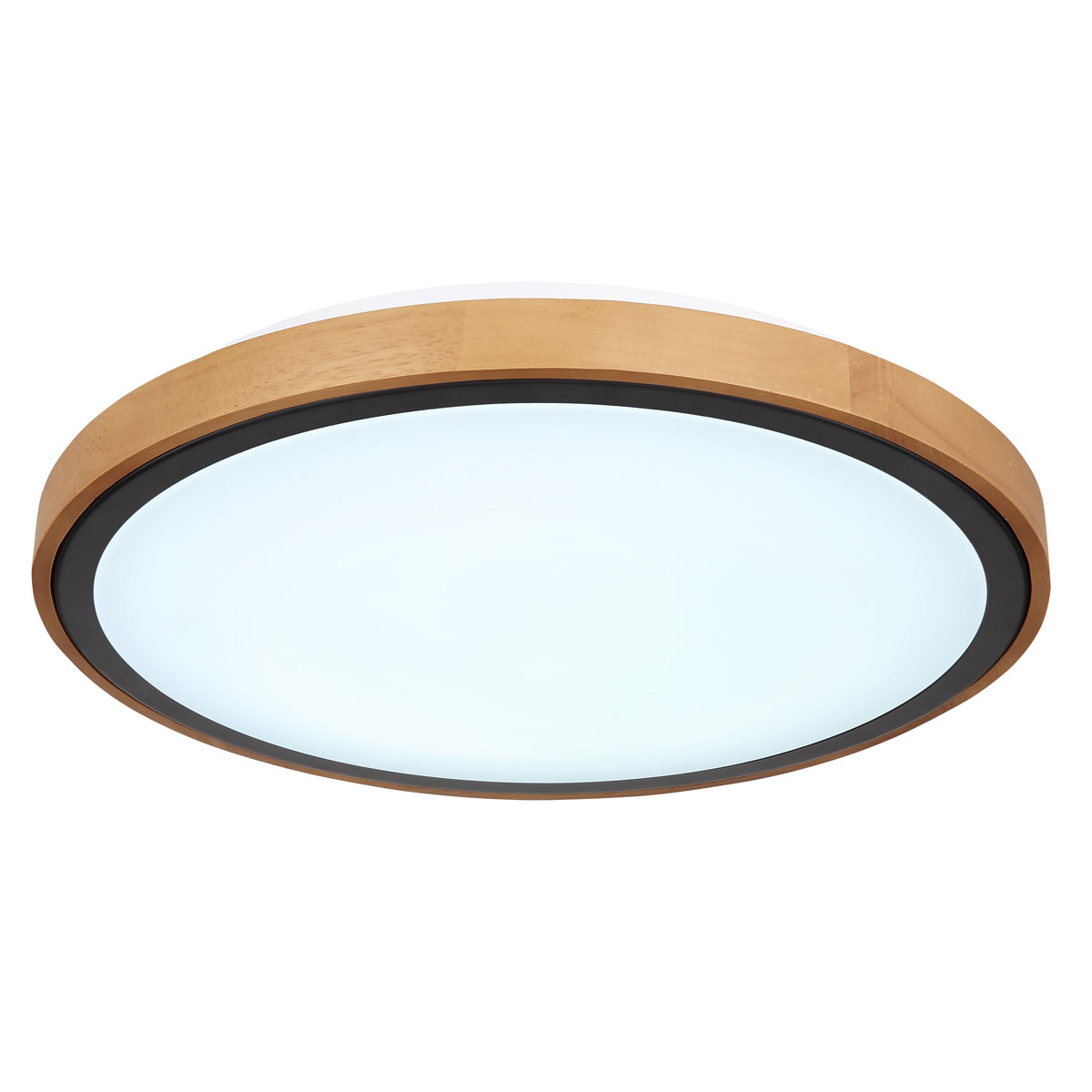 Globo Lighting Deckenleuchte Bruno holzfarben Bild 1