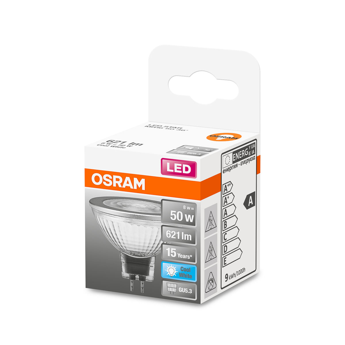 Osram LED-Leuchtmittel Reflektor kaltweiß 50W Bild 2