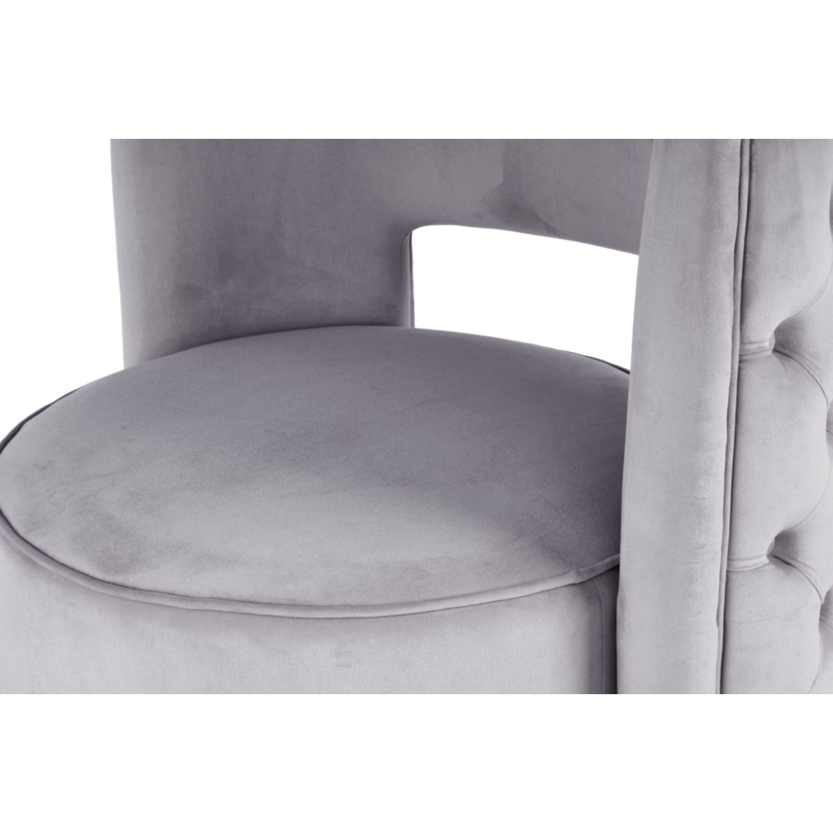 Sessel Drehsessel Beverly 125 grau gold Bild 6