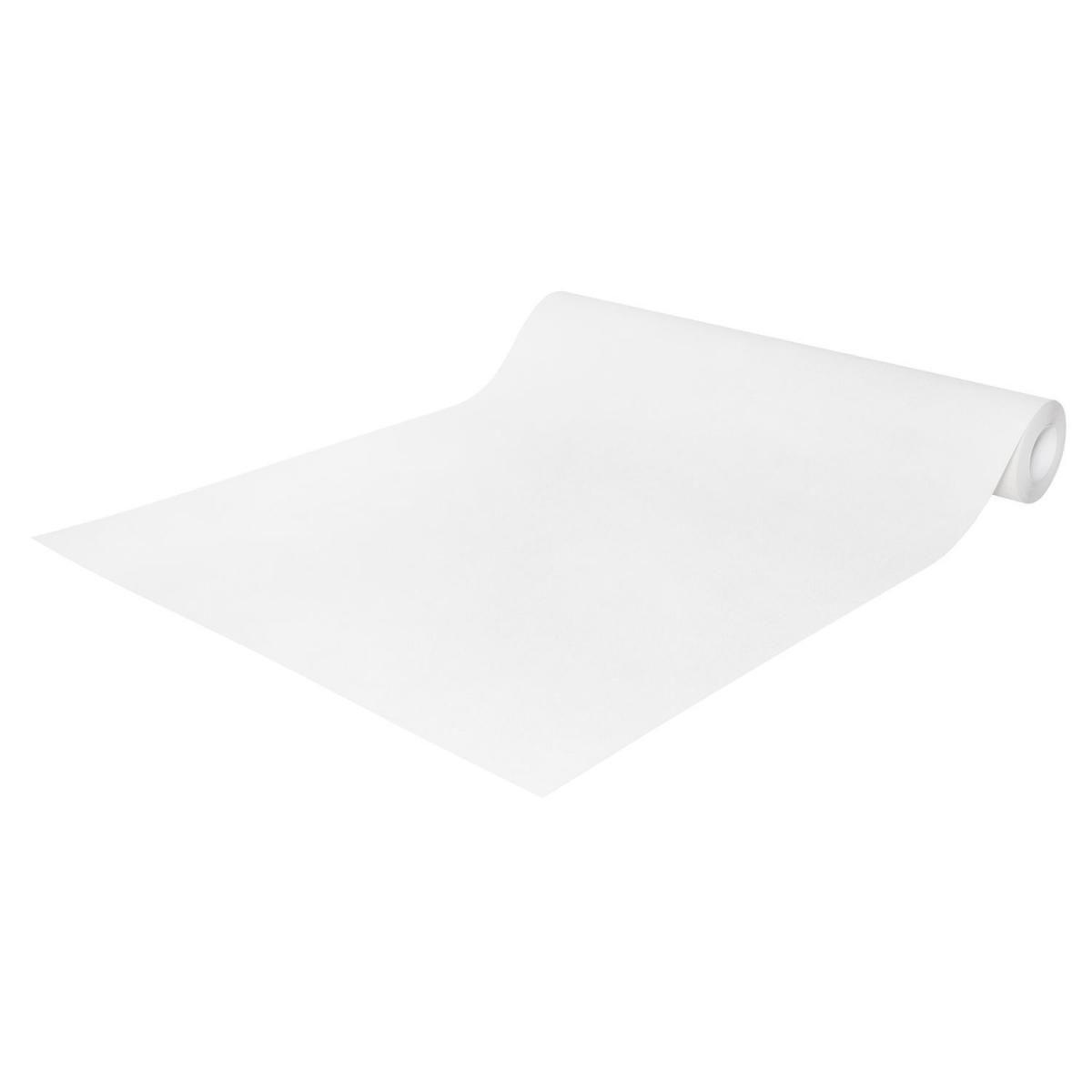 Vliestapete Vintage Classic Uni weiß