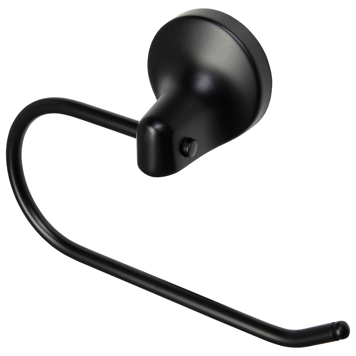 Haceka  Aspen Toilettenpapierhalter ohne Deckel schwarz