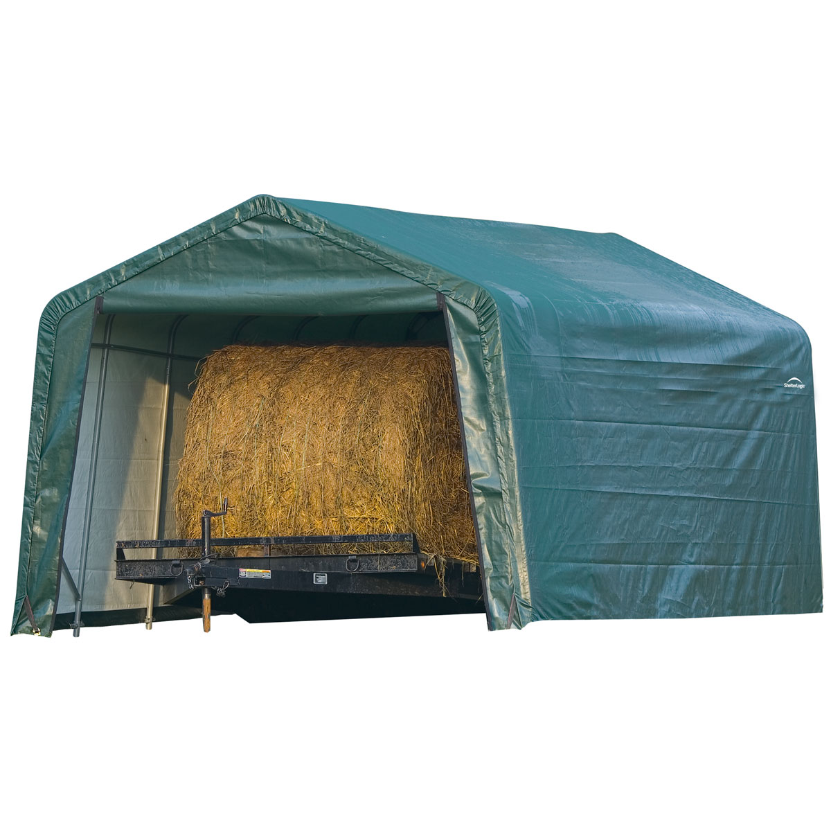 ShelterLogic Weidezelt 23,18m² 610x380x260cm Grün