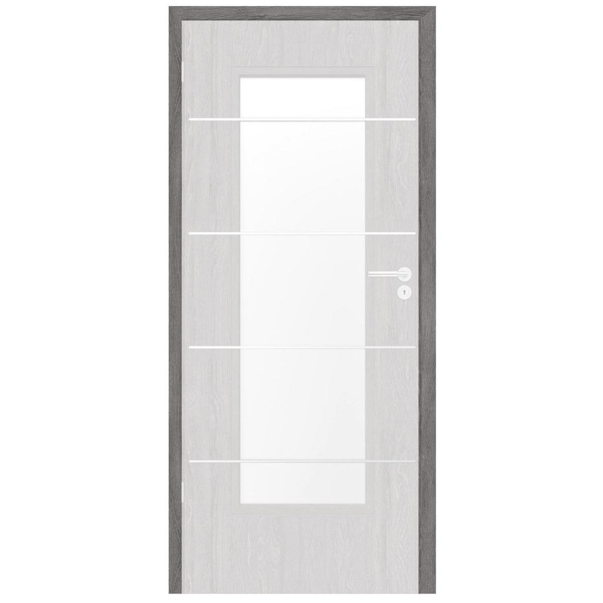 Classen Zarge 16-18 Eiche Grigio 61 cm Anschlag rechts Bild 1