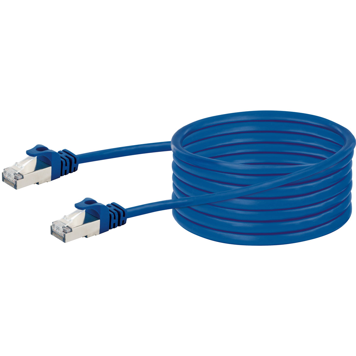 Schwaiger  Netzwerkkabel CAT8 5 m blau Bild 3