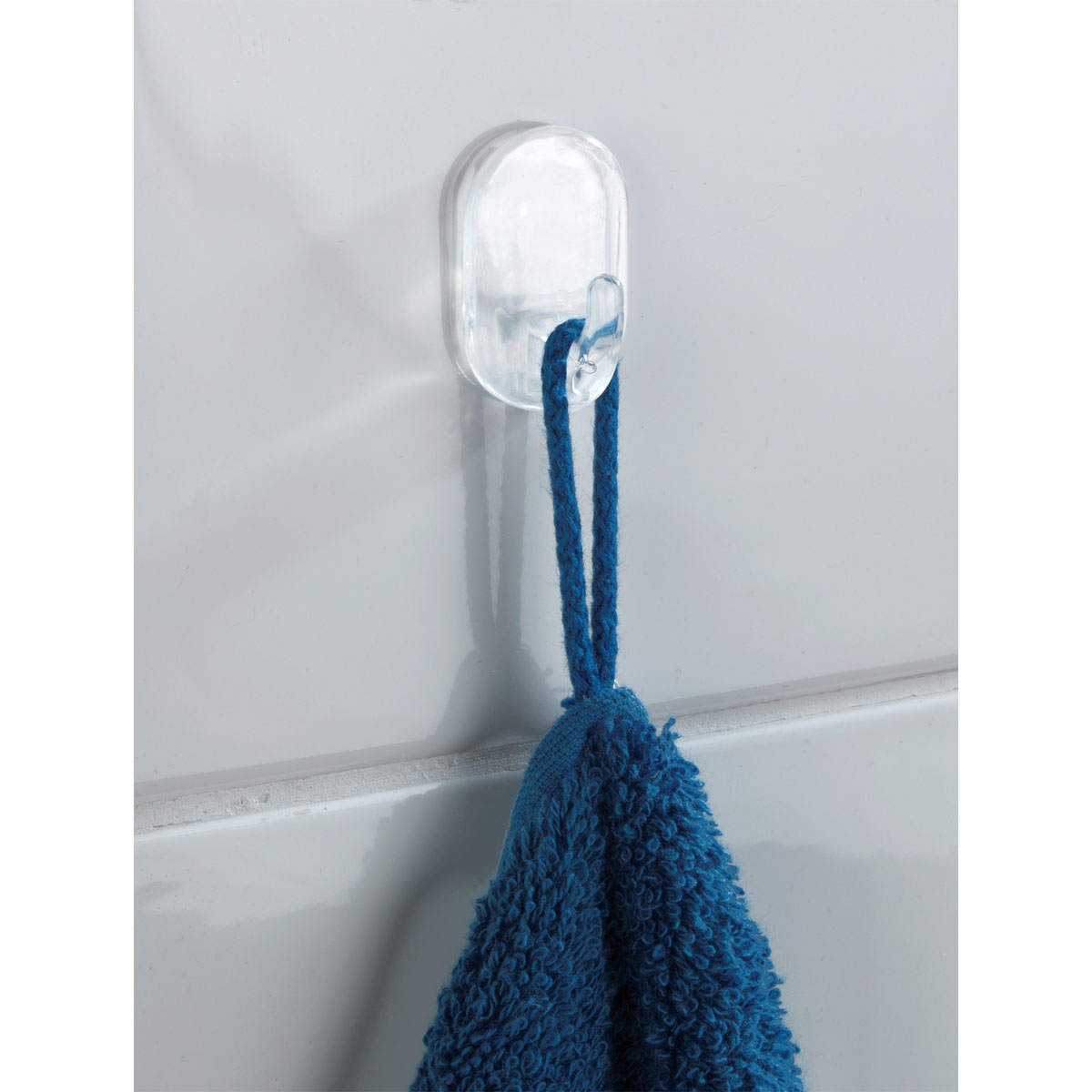 Wenko Oval-Haken transparent 3er Set Bild 3