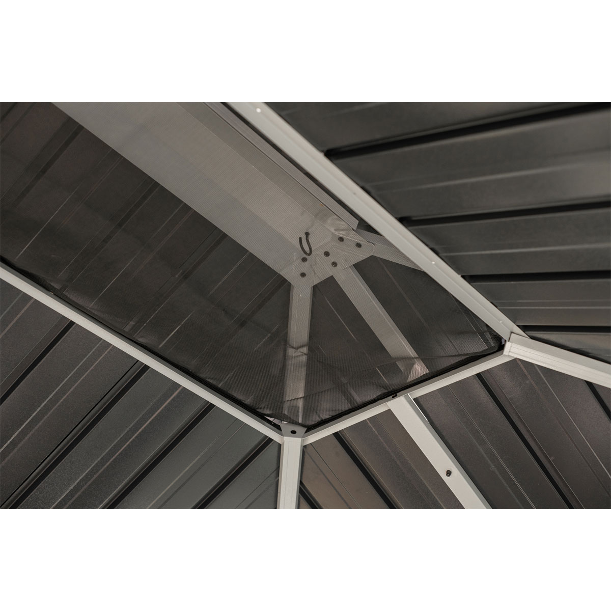 Sojag Pavillon Kaltwintergarten Olan 1014 435,6x311,1x291cm Anthrazit Bild 7