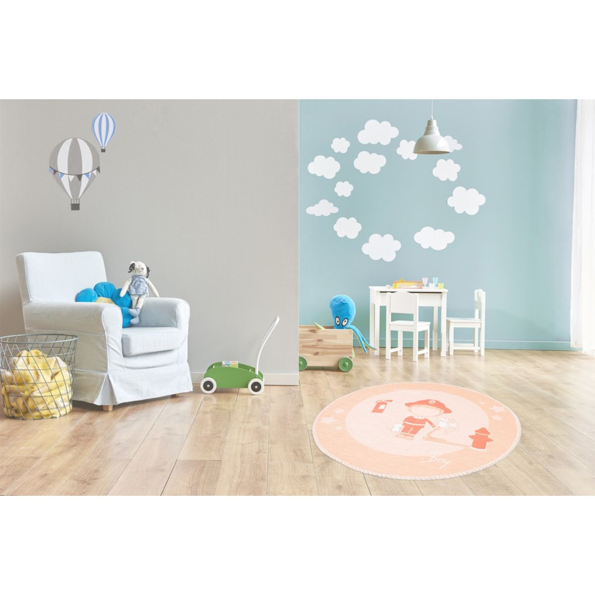 Kayoom Bambini 125 Braun Ø 160cm RUND Bild 2