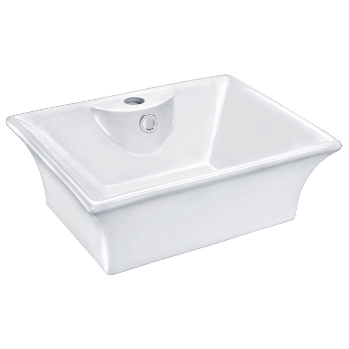 Cornat Aufsatzwaschtisch Serpa 49 cm weiß