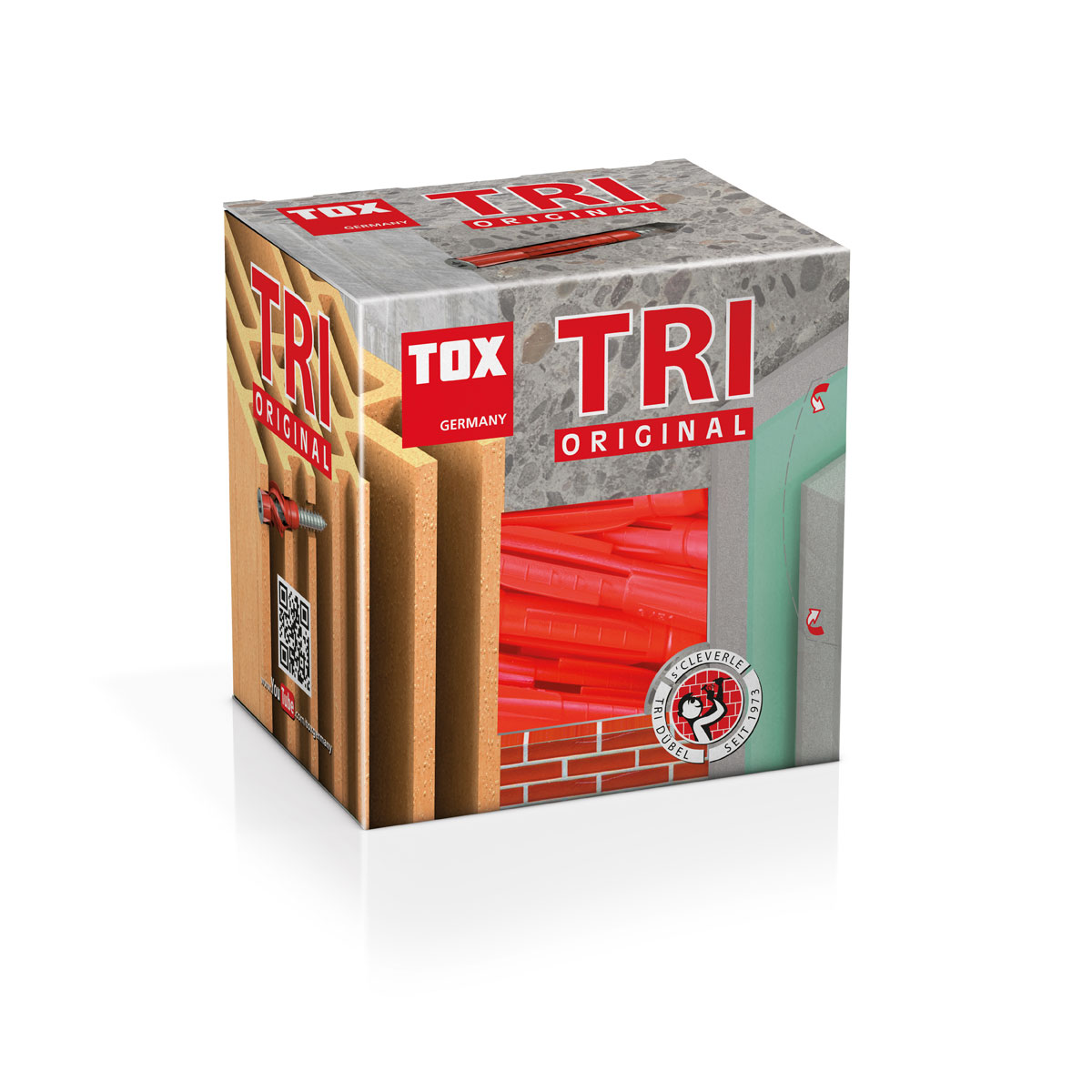 TOX Allzweckdübel Tri 10/61 6 Stück Bild 2