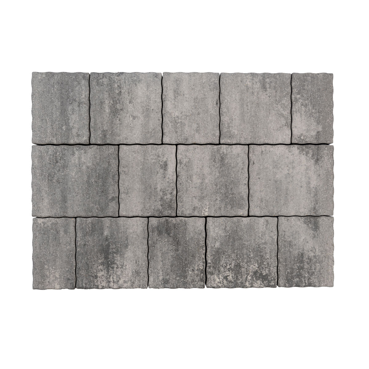 Pflaster „Natura Comfort“ weiß-anthrazit-melange