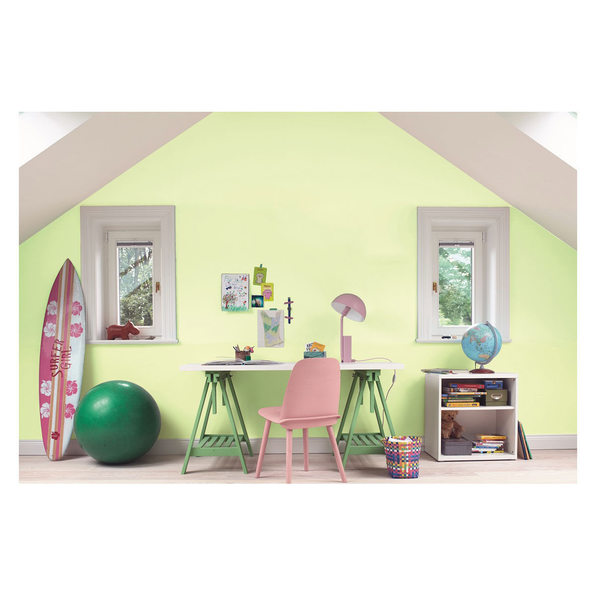 Alpina Farbenfreunde Raupengrün 2,5 L Bild 2