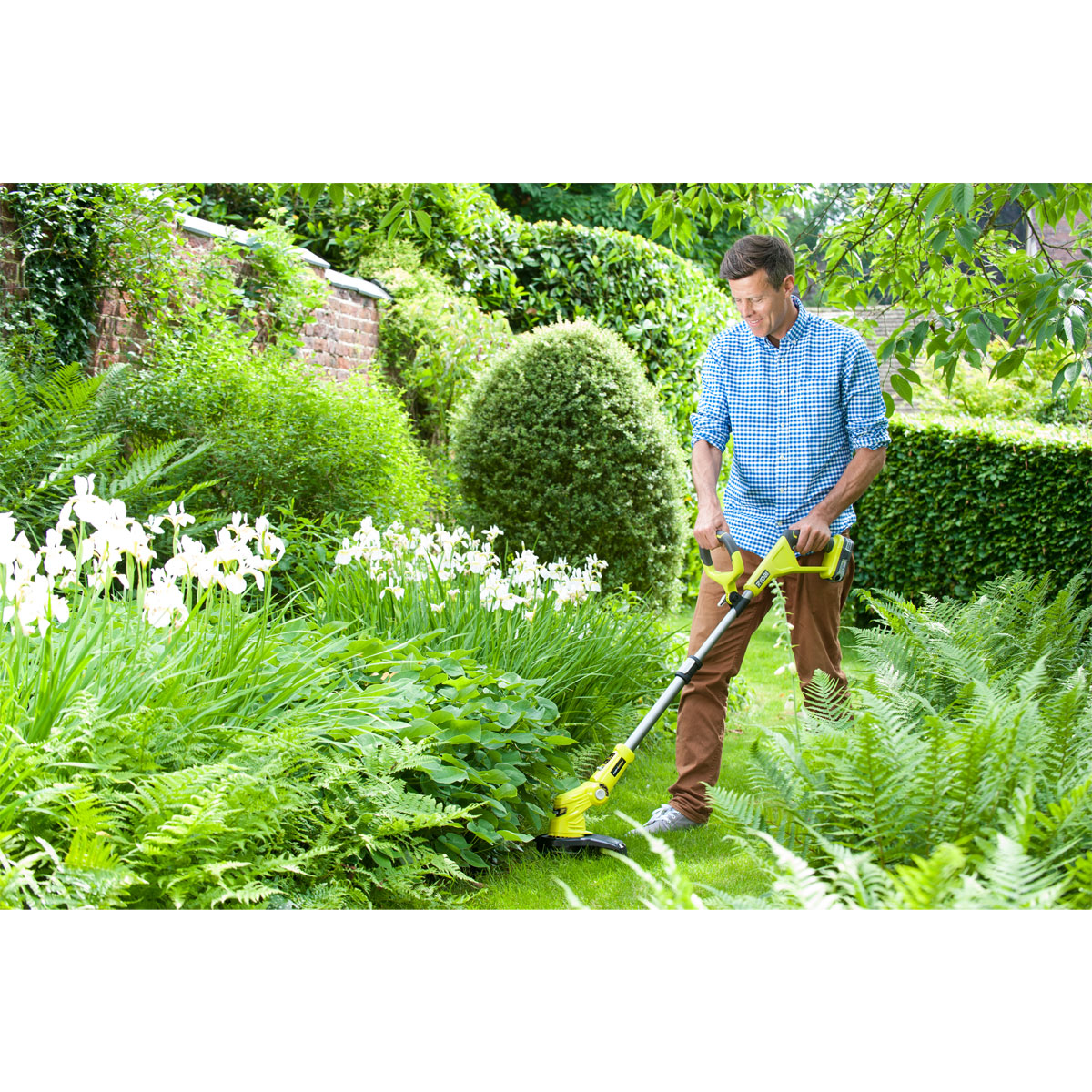 Ryobi Akku-Rasentrimmer OLT1832 ohne Akku und Ladegerät Bild 2