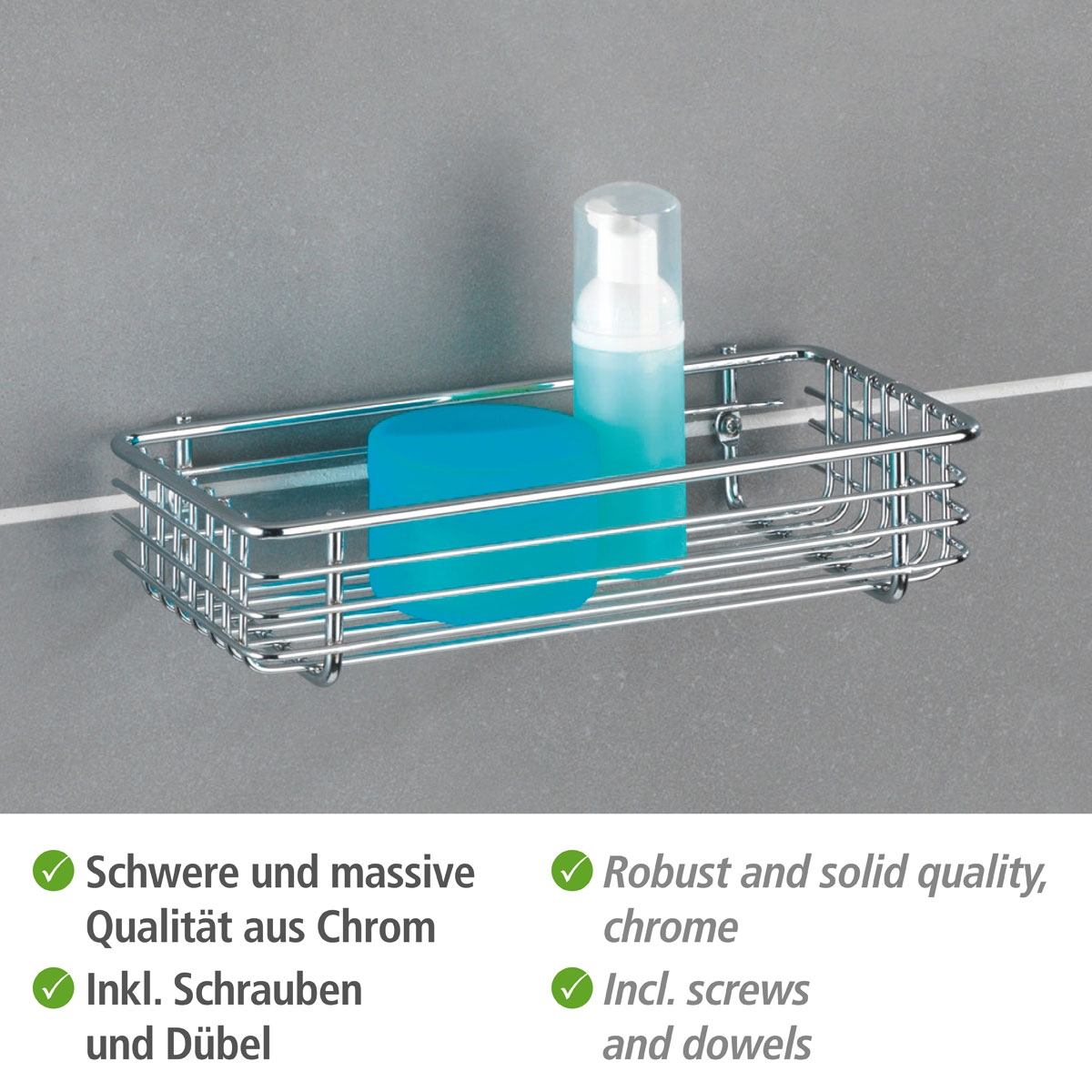 Wenko Universalablage Milano chrom Bild 3