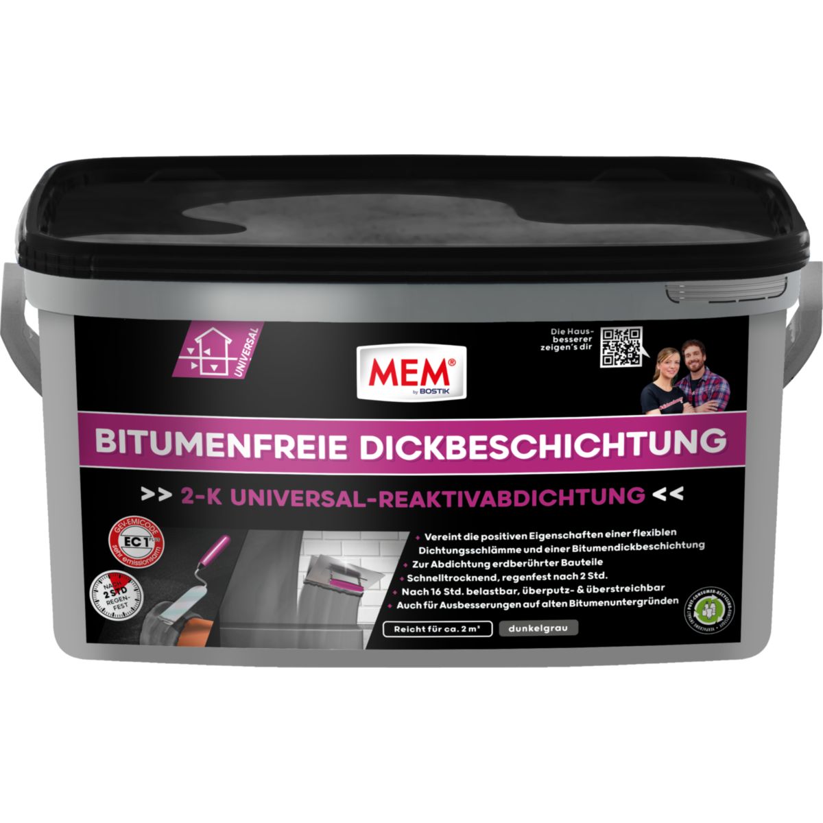 MEM Bitumenfreie Dickbeschichtung 5 kg