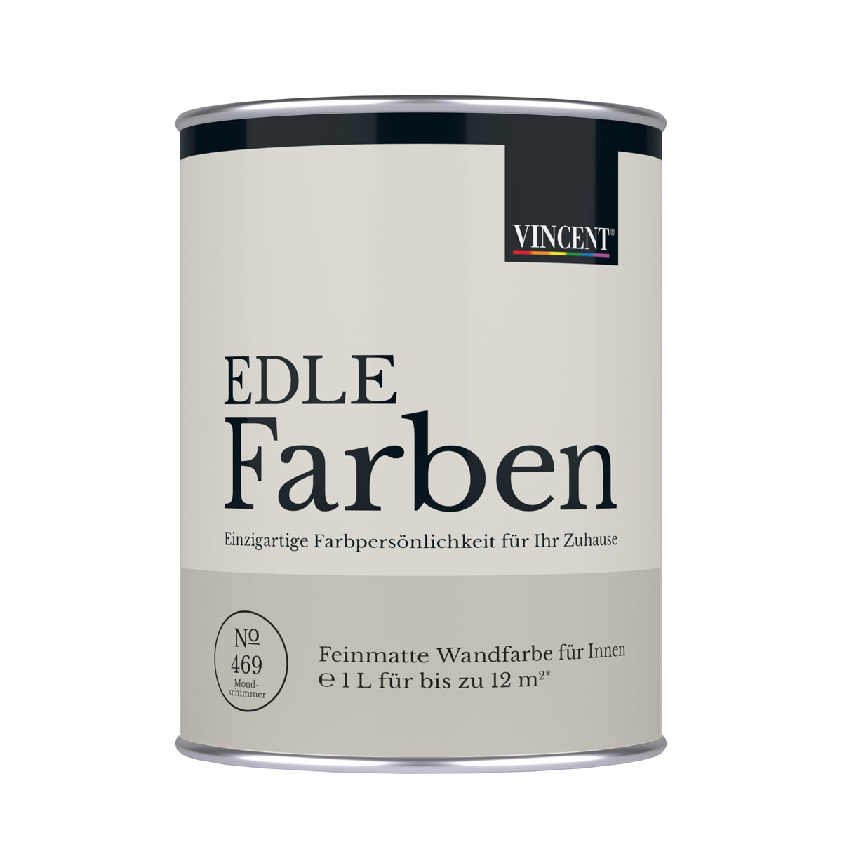 Vincent  Wandfarbe EDLE Farben Mondschimmer matt 1,0 L Bild 1