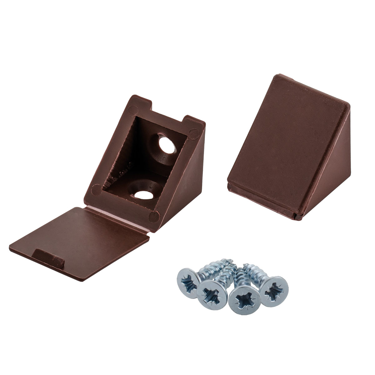 Suki Eckverbinder braun 3,5 x 2,5 cm 4 Stück Bild 3