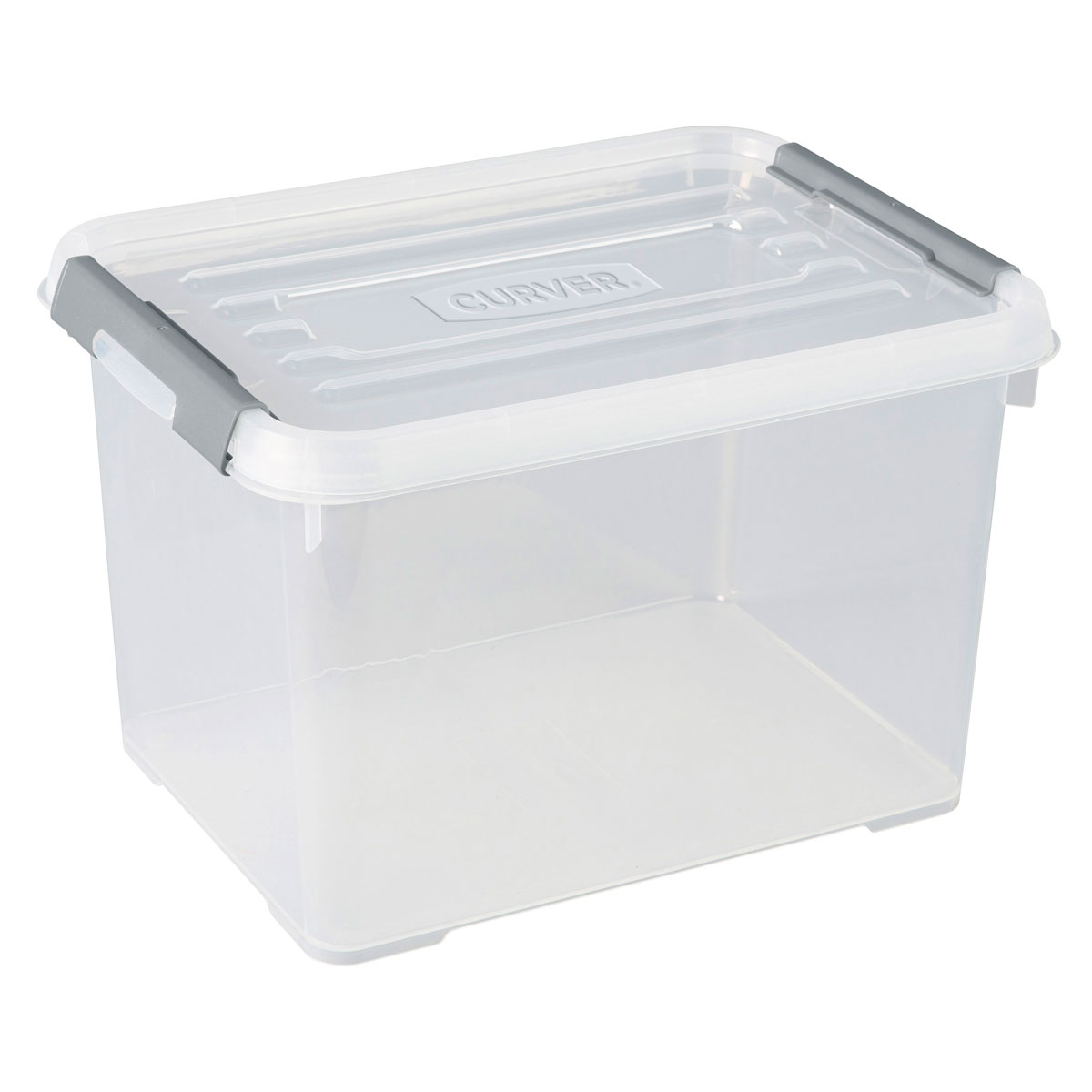 Curver Aufbewahrungsbox Handy und Box Clip-Verschlüsse 20 l