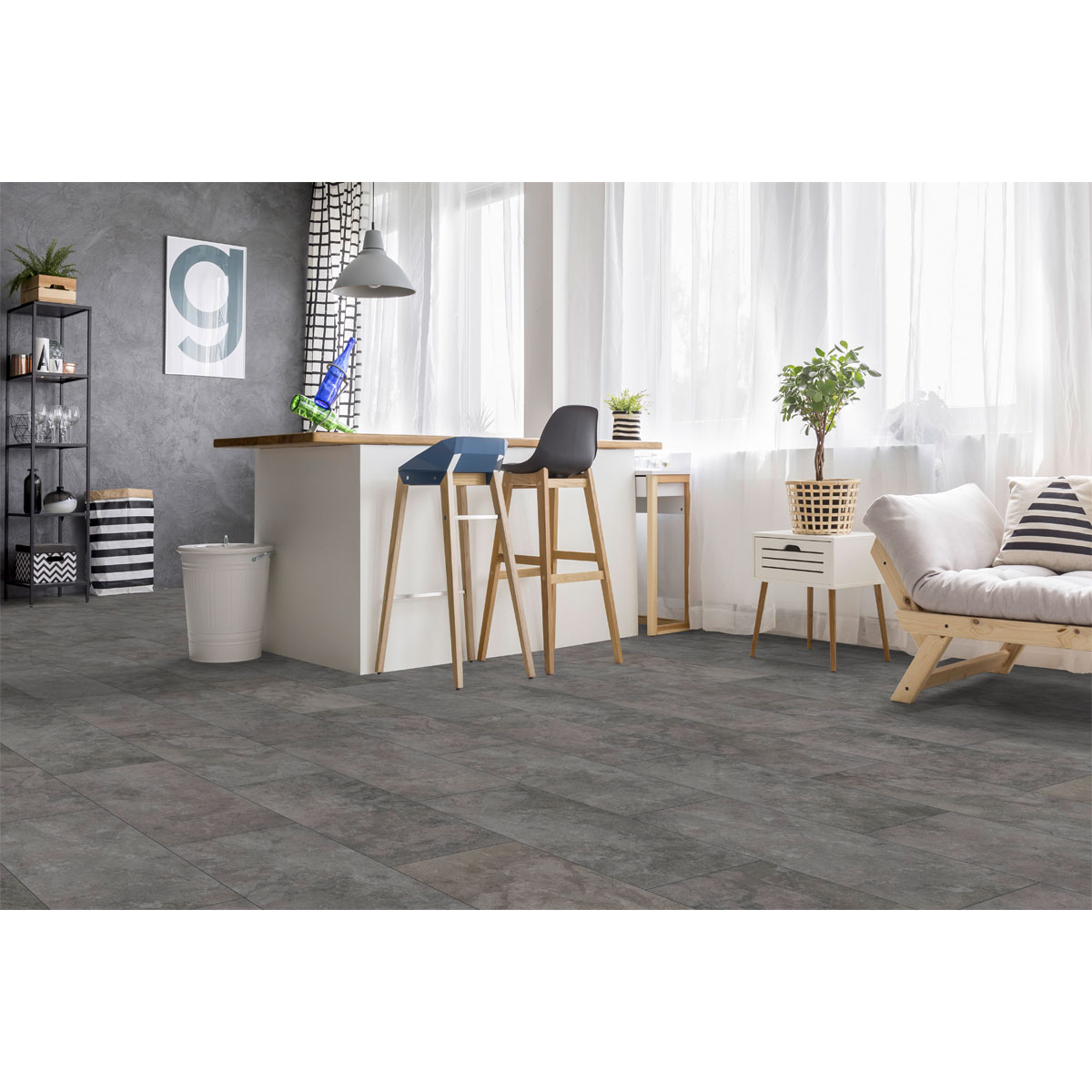 Classen Vinylboden Green Vinyl Nimbus Dark 638 x 310 x 4 mm Bild 6