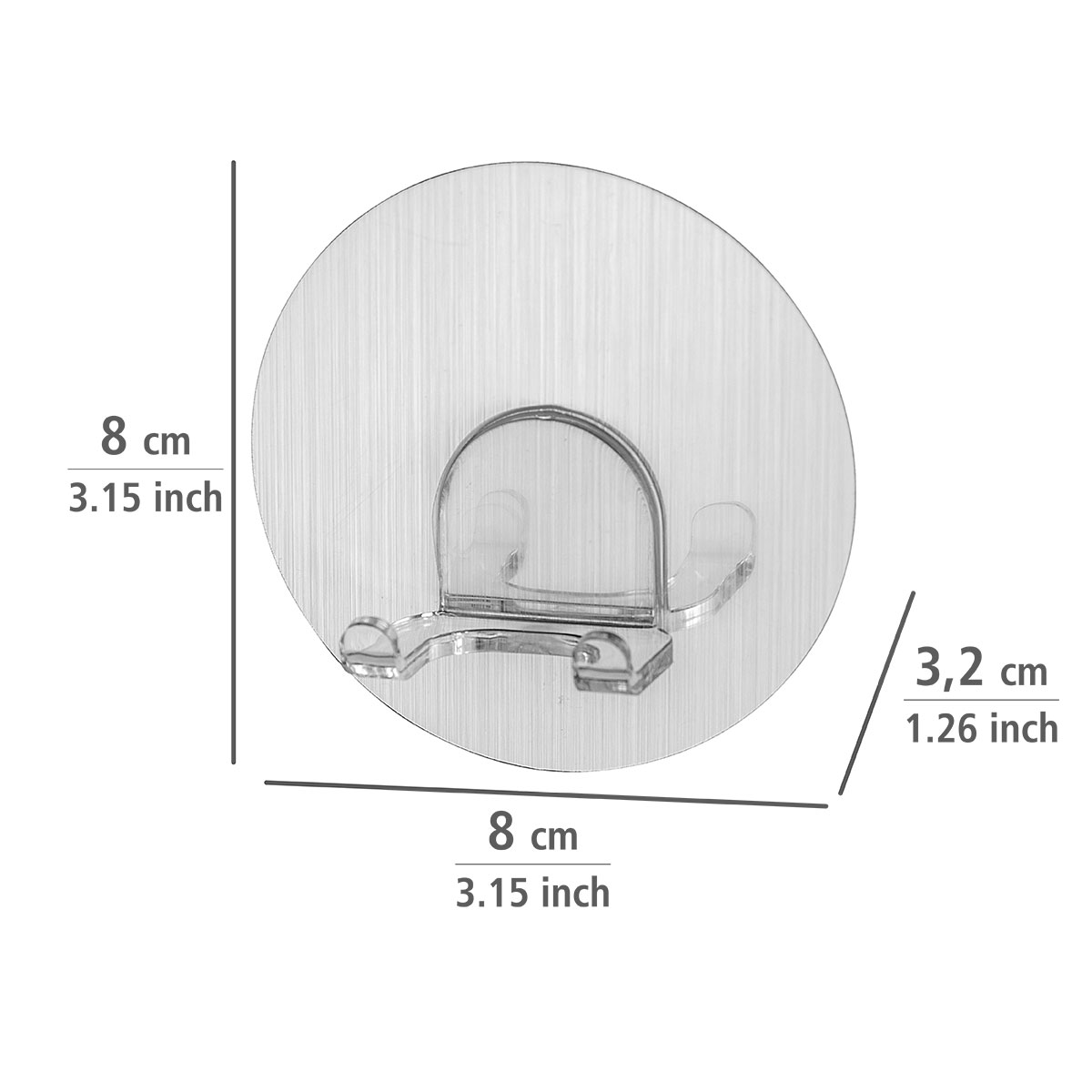 Wenko Static-Loc Wandhaken Duo Osimo Bild 5