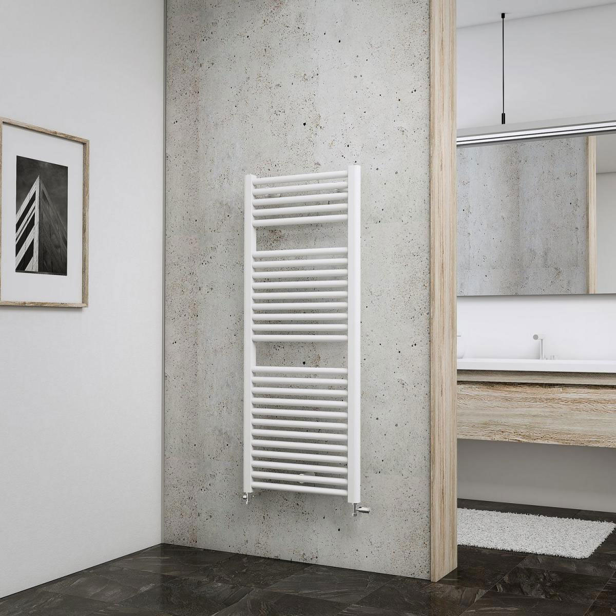 Schulte DesignheizkörperMünchen alpinweiß 50 x 121,5 x 8,6-9,6 cm Bild 1